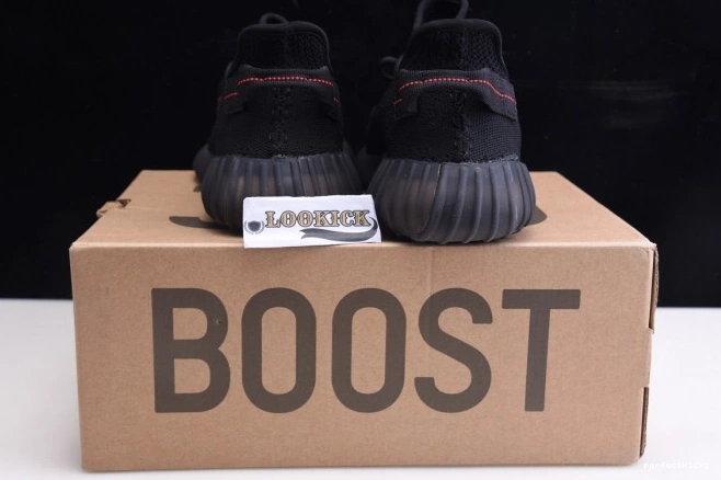 Black Adidas CP9652 Boost 350 Yeezy Red V2 0817